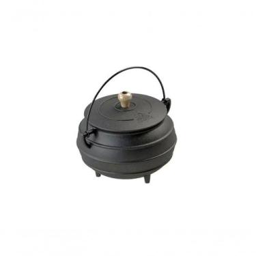 Imagem de Panela Caldeirão Tripé Tradição Ferro Fundido com Tampa 2L. - LIBANEZA