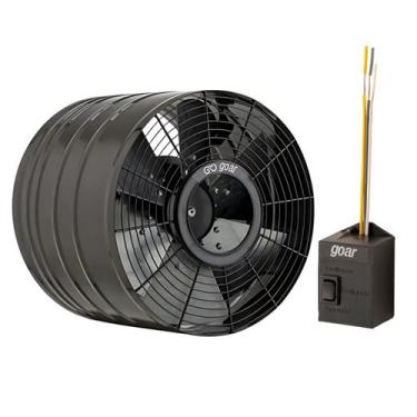 Imagem de Exaustor Axial Pesado Goar 30cm Monofásico Preto - EP30 M4, 110V