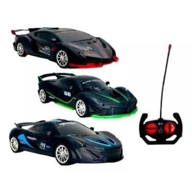 Imagem de Brinquedo Carro de corrida com controle remoto cores variadas - TOYS