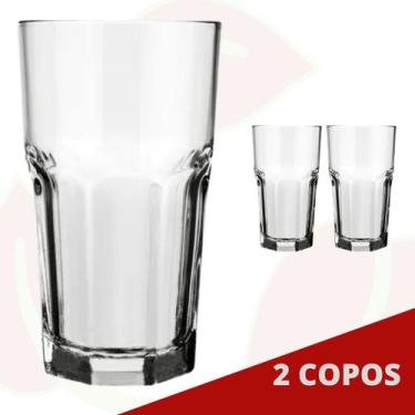 Imagem de 2 UNI Copo Bristol 340ML Nadir Café Água Suco Long Drink - NADIR FIGUE