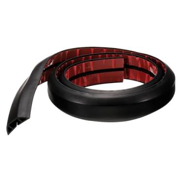 Imagem de HARFINGTON Capa de cabo de 1,2 m L 1,55 x A 0,28 Canal interno PVC esconder cabo de extensão protetor de fios para evitar viagens de cabos, gerenciamento de cabos, preto