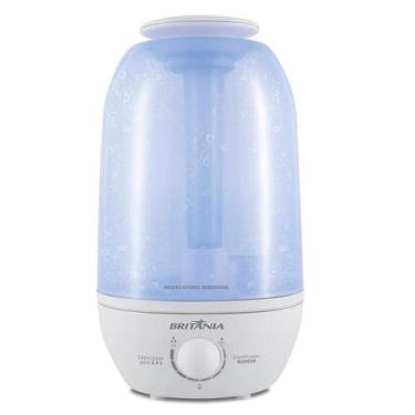 Imagem de Umidificador De Ar Ultrassônico 2,4l Bivolt Britânia Branco - BRITANIA