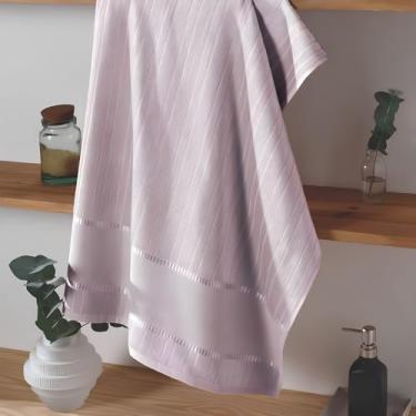 Imagem de Toalhas de Banho Bella Dohler para Bordado Cruz (3, 9933 - Rosa Claro, 70cm X 140cm)