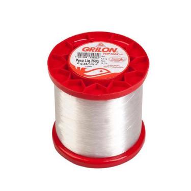 Imagem de Linha Pesca Grilon 0,35Mm 250G Branca