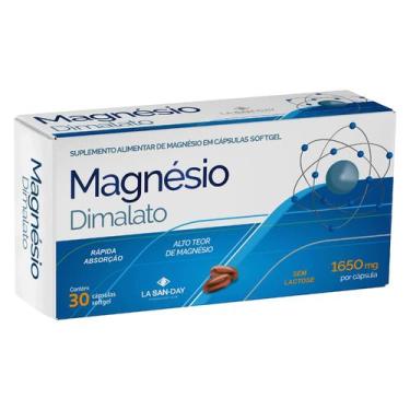 Imagem de Magnésio Dimalato (30 Cápsulas) - La San-Day
