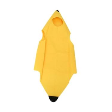 Imagem de kowaku Fantasia de banana confortável para adultos, fantasia de fruta para carnaval, festival, dramatização