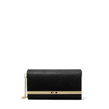 Imagem de Michael Kors Bolsa clutch grande Mona, Ferragens douradas/pretas, One Size