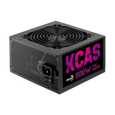 Imagem de Fonte 800 Wats Reais Atx Aerocool Kcas 80 Plus Bronze 79602
