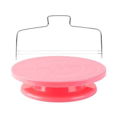 Imagem de Kit Bailarina Bolo 28cm Com Cortador Nivelador Inox SilverChef