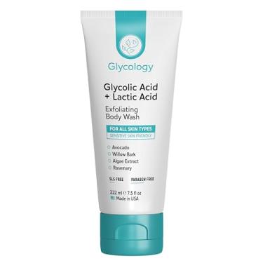 Imagem de Glycology Sabonete Facial Com Ácido Glicólico 6Oz - Sabonete Facial Esfoliante Para Mulheres Com 10% De Ácido Glicólico, Limpador De Ácido Salicílico E Aha Para Pele Sensível, Oleosa E Com Tendênci