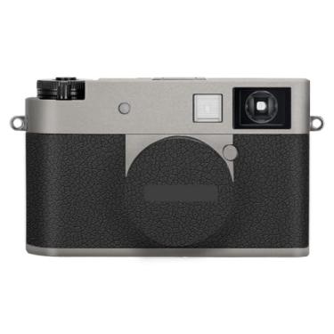 Imagem de Adesivo de corpo de câmera X-Half Kit de película protetora acessórios de pele decalques de vinil para FujiFilm X-Half XHalf (titânio + couro preto)