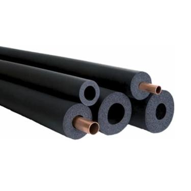 Imagem de Tubo Isolante Elastomérico, 5/8" (16mm), Espessura 9mm, Comprimento 2m, Preto