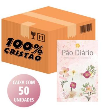 Imagem de Caixa 50 UN Devocional Pão Diário - Publicações Pão Diário, Único
