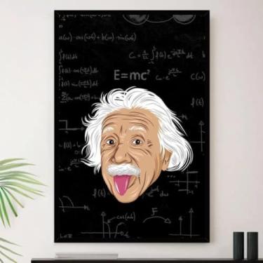 Imagem de Genérico, Quadro Einstein Ciencias Formulas Decorativo A3 35x45cm