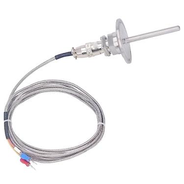 Imagem de Eujgoov K Tipo Tipo Termopar a Sonda de Temperatura Sensor Detector Medidor à Prova d'água Faixa de Ampla Faixa de Largura Cabeça Terminal, Conexão Fácil, Aplicação Ampla, Linha de Tecelagem de Metal, Medição