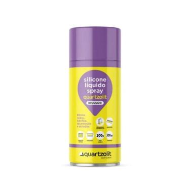 Imagem de Quartzolit Silicone Líquido Spray Incolor Multiuso 300Ml