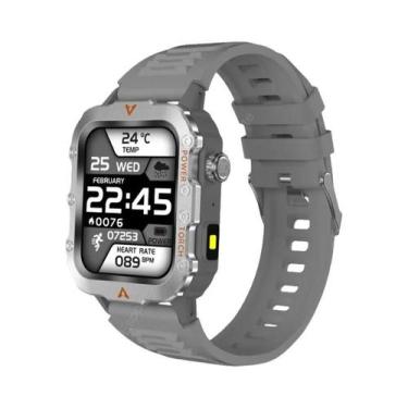 Imagem de Relógio Inteligente Masculino Para Atividades Ao Ar Livre Com Chamada 