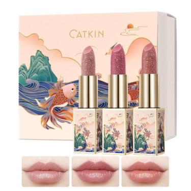Imagem de Bálsamo labial Catkin Lipstick Color Tinted Ultra Hidratante, 3 unidad