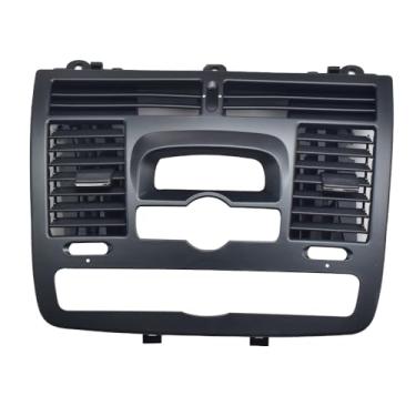 Imagem de Yoegerery LHD RHD Tampa do painel de saída de ar da grade de saída de ar central central do carro esquerda direita compatível com Benz Vito Viano W636 W639 2004 2005 2006-2015 (modelo central B)