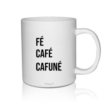 Imagem de Caneca Branca Personalizada Para Home Office Cafuné