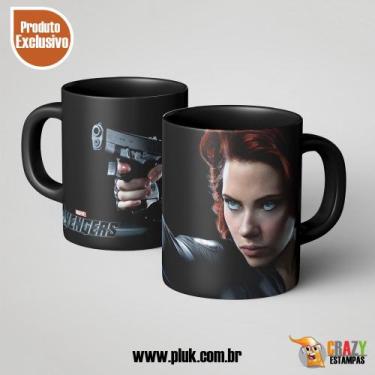 Imagem de Caneca Viuva Negra - Série Marvel - Cerâmica com Resina de Alta Qualid