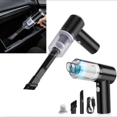 Imagem de Aspirador Elétrico Limpador Limpeza Sem Fio Pó Carros - RELET