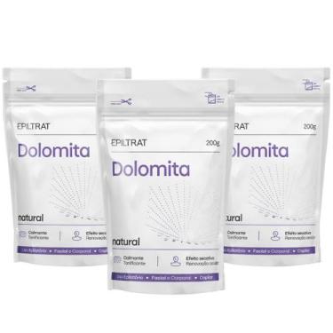 Imagem de Kit 3 Dolomita Epiltrat Natural Calmante Renovação Celular Facial Corp