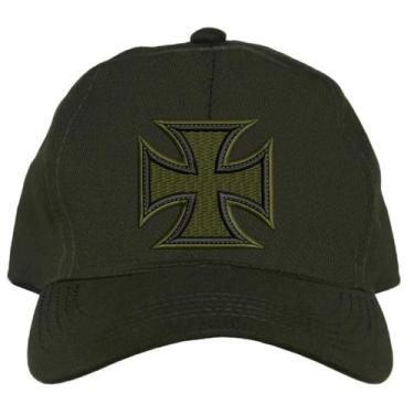 Imagem de Boné Kaluapa Cruz de Malta2, Único, Verde