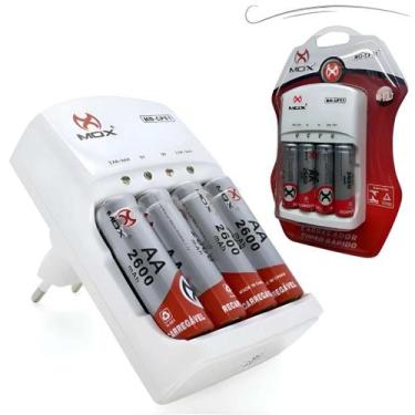 Imagem de Carregador rápido de pilhas portátil para viagens - Rick Imports