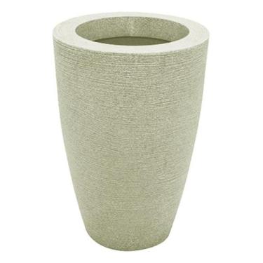 Imagem de Vaso Grafiato Cônico nº 65 Cor Cimento Nutriplan - nutriplast