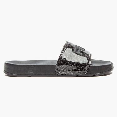 Imagem de Chinelo Feminino Drifter Basic Preto Prata Fila 51A017X-6418