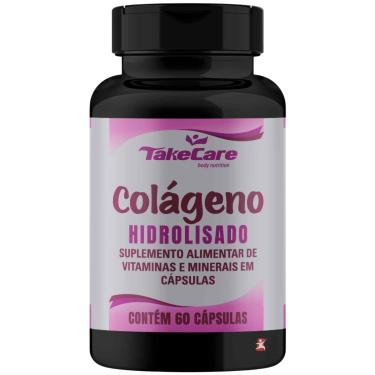 Imagem de COLÁGENO HIDROLISADO COM VITAMINAS E MINERAIS 60 CÁPSULAS – TAKE CARE