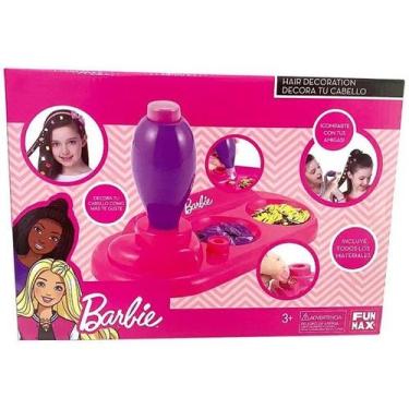 Imagem de Conjunto de Acessorios Barbie KIT de Cabelo com Aplicador FUN