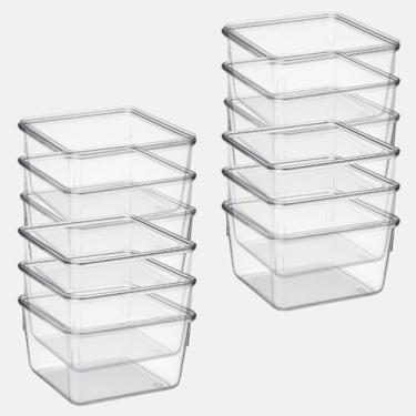 Imagem de 【Cozena】- Kit 21 Organizadores Pequeno de Acrílico Cristal Premium Multiuso Elegante