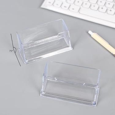 Imagem de Saquinhos de chá de acrílico transparente, caixa de armazenamento de adoçante, hotel, restaurante, mesa, pacote de açúcar, organizador doméstico, porta-cartões de visita