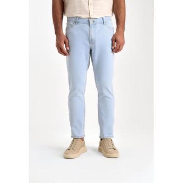Imagem de Calça Docthos Slim Jeans Claro, 163 jeans claro, 40