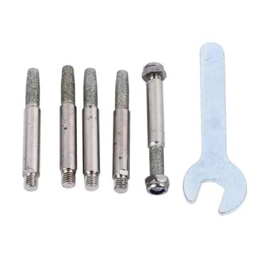 Imagem de Brocas de afiador de motosserra Pedras de moagem de alta dureza Ferramenta de broca de afiação de motosserra profissional para serra de óleo pequena 325 Grande 8 material de areia