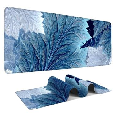 Imagem de Deixa mouse pad para jogos 80 cm x 29 cm, base de borracha antiderrapante e bordas costuradas duráveis para gamers, superfície de escrita de mouse suave para mesa, escritório/casa