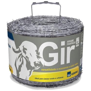 Imagem de Arame Farpado Gir Gerdau 1,6mm 250kgf Galvanizado