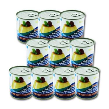 Imagem de Sobremesa lactea sabor leite condensado diet lata 335g - kit 10 unidad