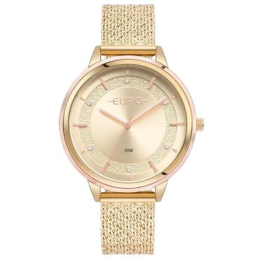 Imagem de Relógio Euro Feminino Glitz Bicolor - Eu2035yvk-4j Eu2035yvk-4j