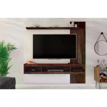 Imagem de Painel Para Tv Até 65" 1.8 Off White/havana Off White/havana