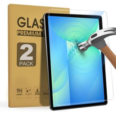 Imagem de ZenRich Pacote com 2 protetores de tela de vidro temperado antiluz azul para Samsung Galaxy Tab S10 FE Plus 33.3 cm com antirreflexo/dureza 9H/livre de bolhas/compatível com capa