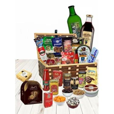 Imagem de Cesta De Natal Premium Sharjah 30 Itens Sem Álcool 2025 - Fruttato