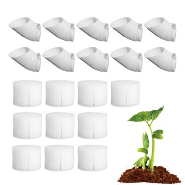 Imagem de Vaso de berçário – Torre vertical hidropônica, sistema de cultivo sem solo com esponja para berçário para estufa e varanda interna