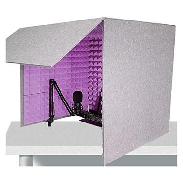 Imagem de Sala à prova de som, estúdio de gravação portátil para estúdio de música, quarto, casa (roxo)