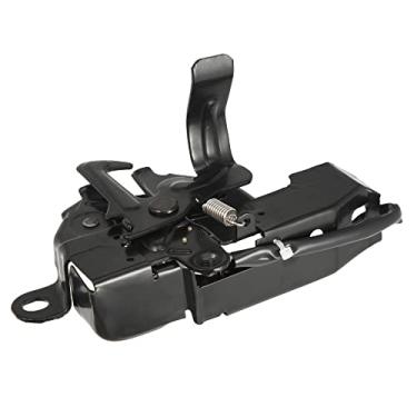 Imagem de X AUTOHAUX Substituição de trava de capô automotivo TO1234156 5351006190 para Toyota Camry 2012-2014