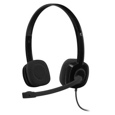 Imagem de Headset C/Microfone H151 Preto Logitech