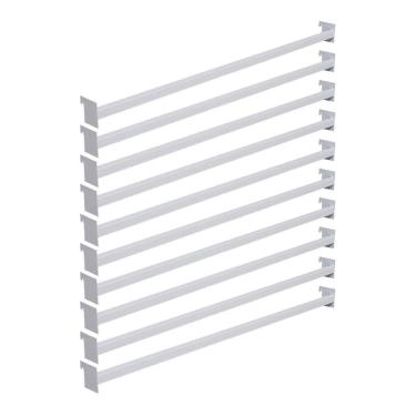 Imagem de Kit - 10 Réguas Para Ponta De Gôndola 73cm - Sa Gôndolas