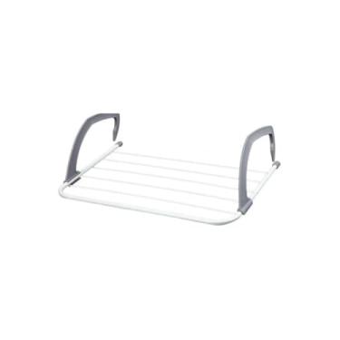 Imagem de Varal Portátil Regulável para Porta e Janela, 53x34 cm, 2.6m, Dobrável, para Apartamento